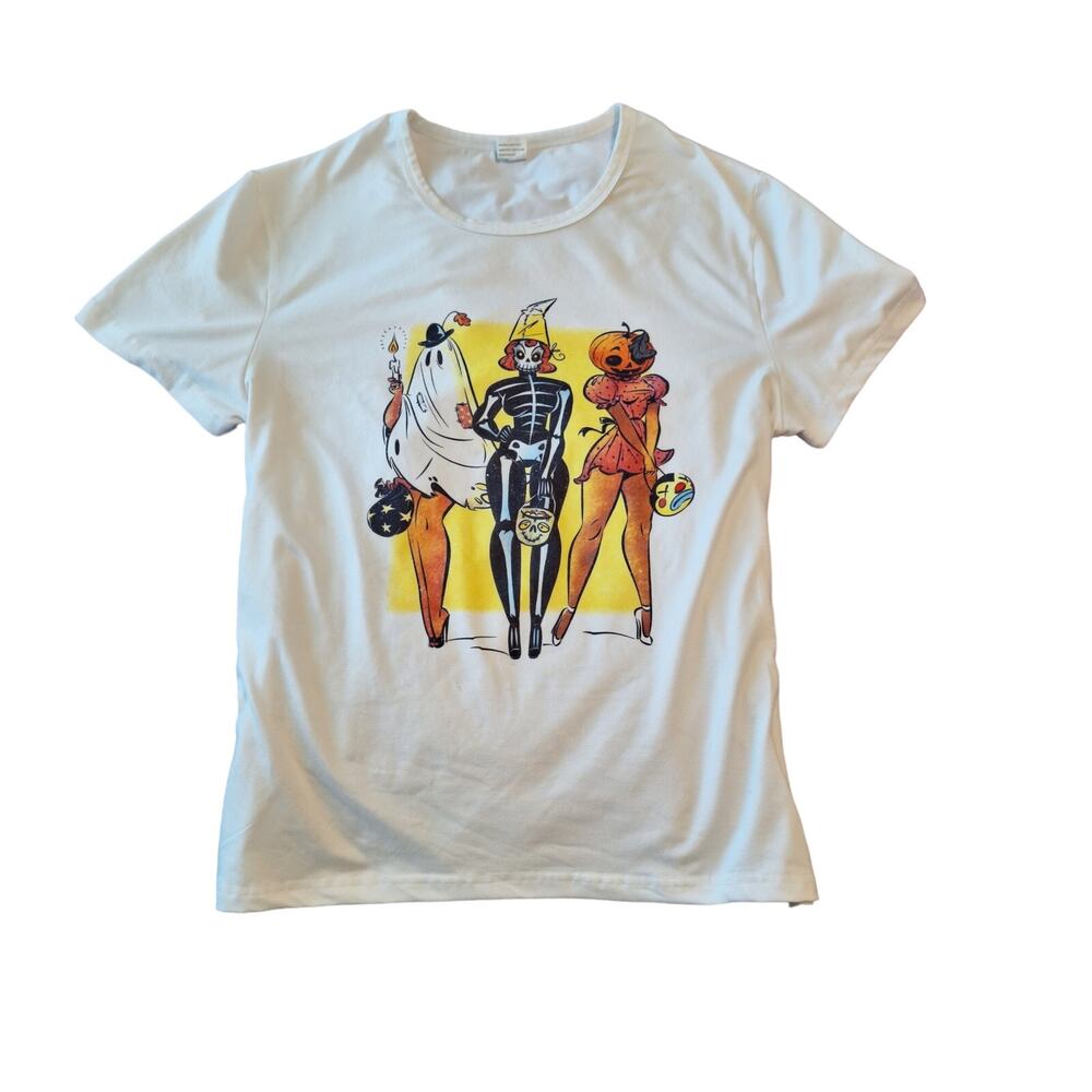 Sexy Halloween Graphic T-Shirt